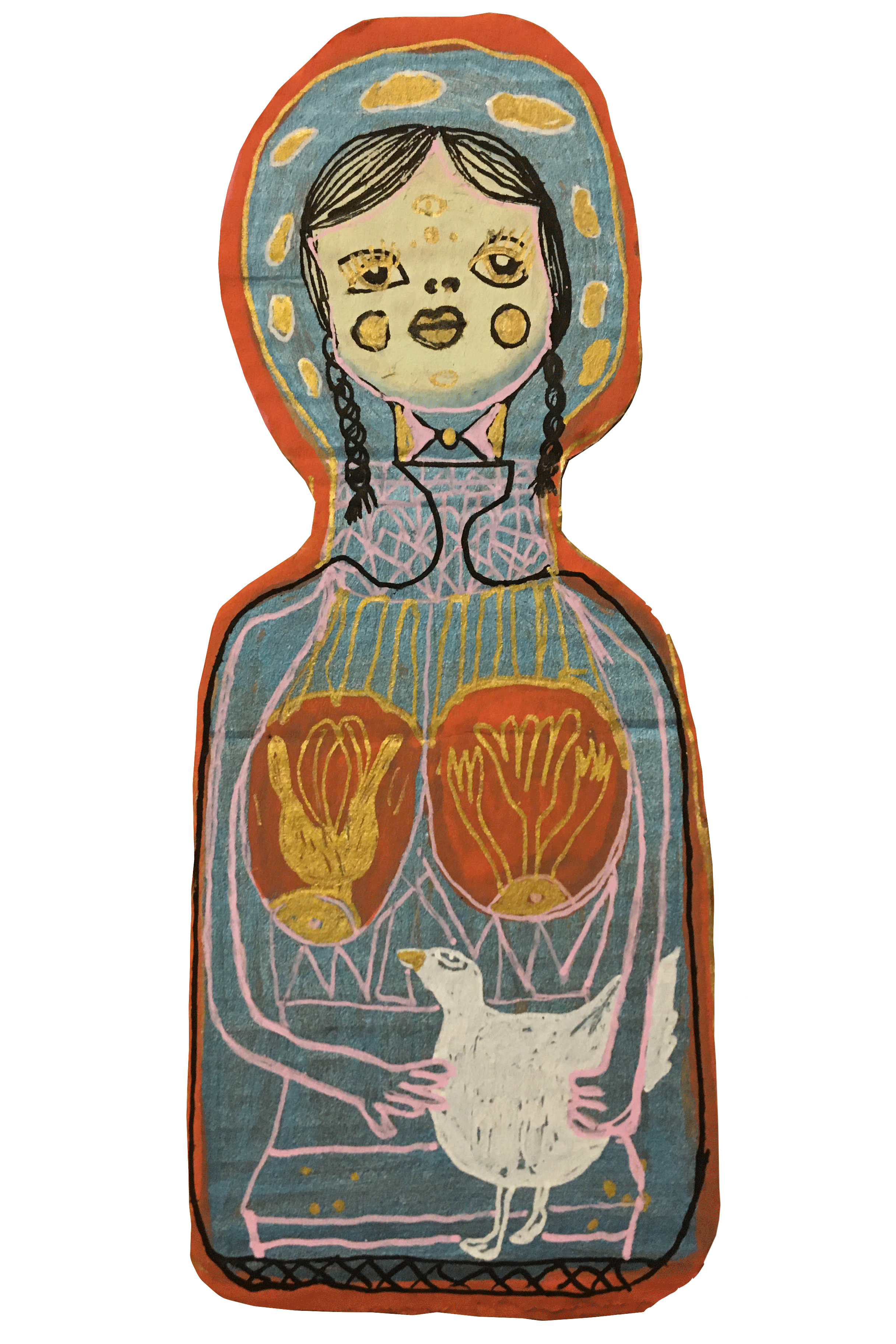 Iconic Mamma Burgunde - Temporary Tattoo