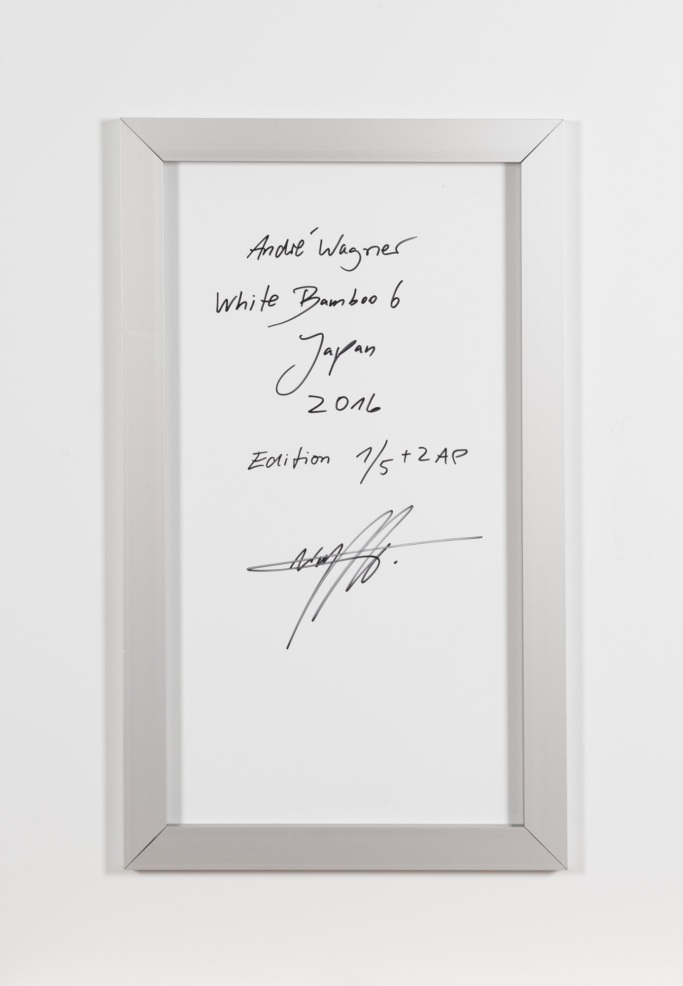 WHITE BAMBOO 6, JAPAN