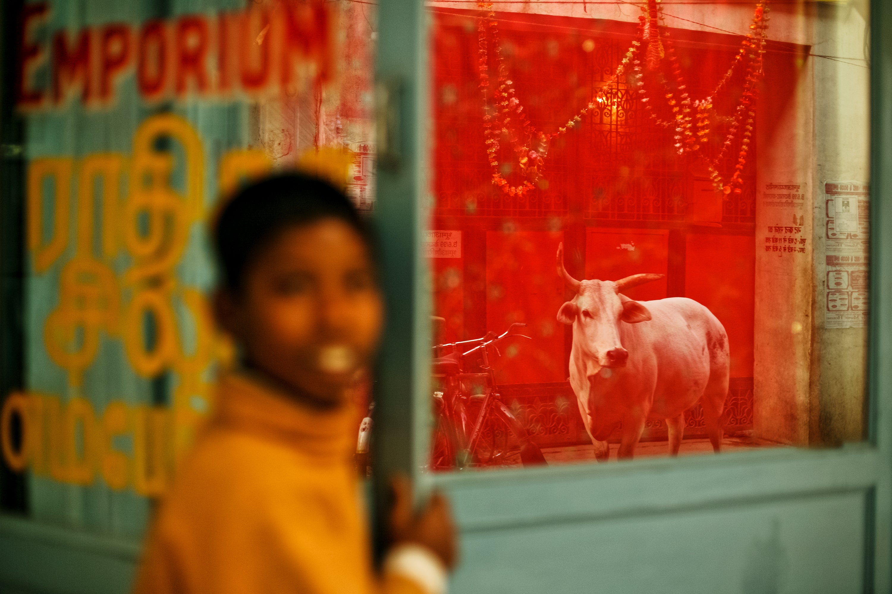 In the centre of Varanasi, Uttar Pradesh #1/8