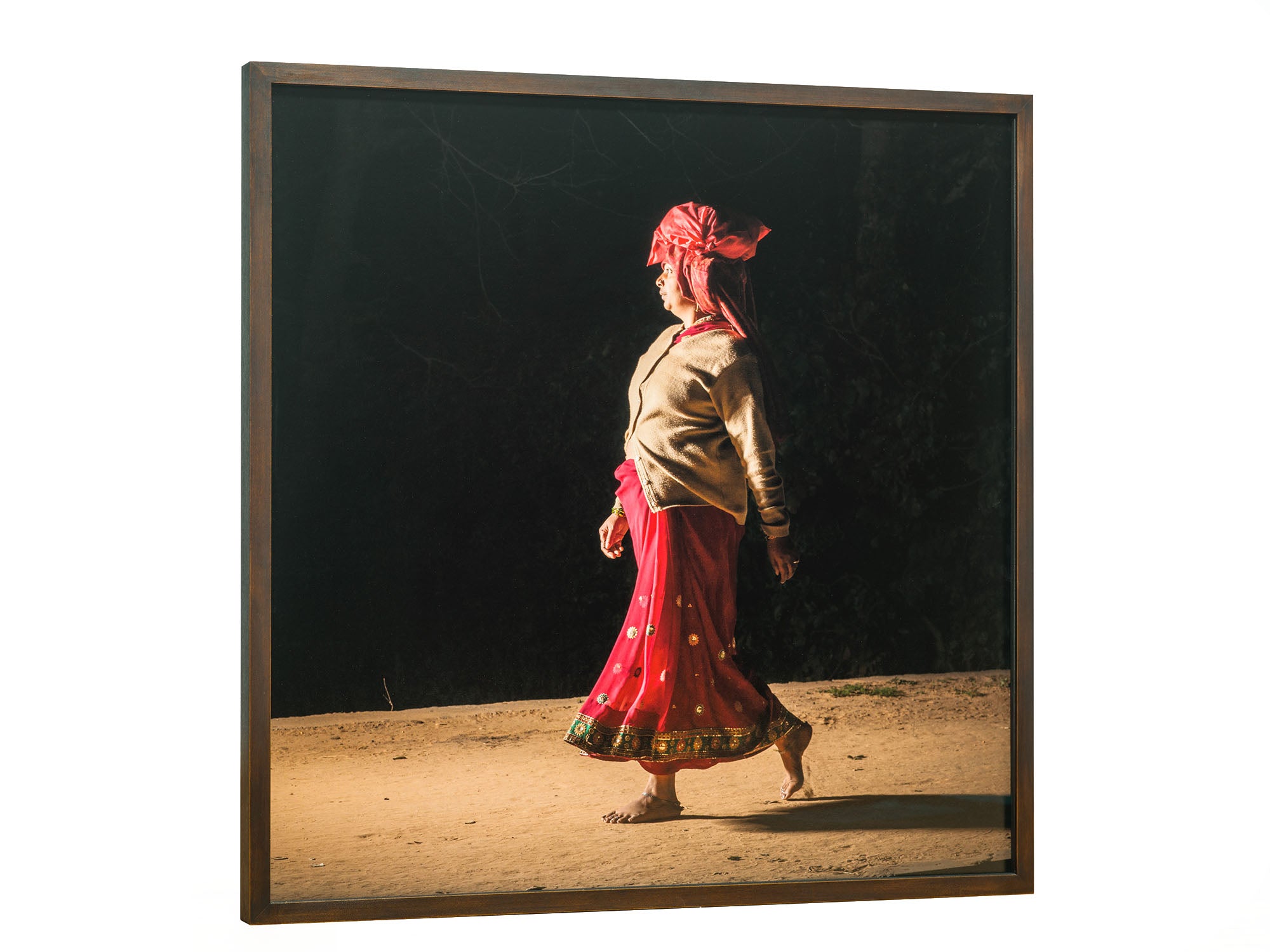PILGRIMS AT GOVARDHAN 7 , INDIEN