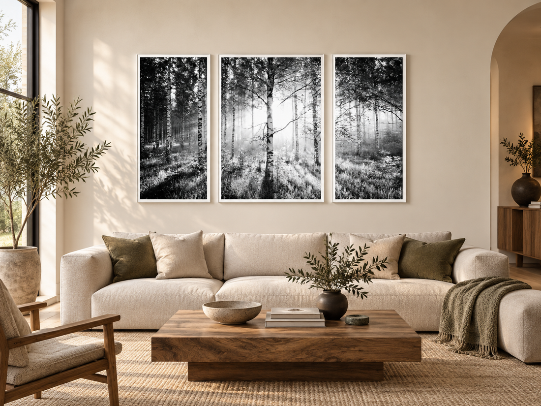 BIRCH FOREST - TRIPTYCH, FINLAND