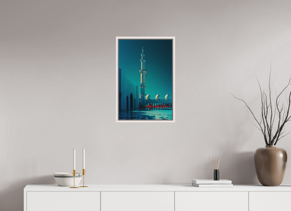 Sheikh Zayed Mosque, Abu Dhabi — Vertical Silence · Limited Edition