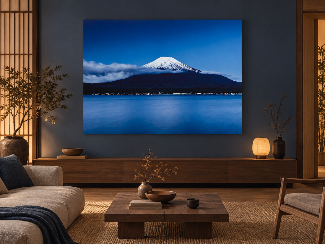 Mt. Fuji at Night, Japan