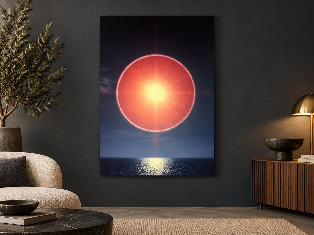 SUN HALO: PLAY OF LIGHT OVER OCEAN WAVES 3, GERMANY