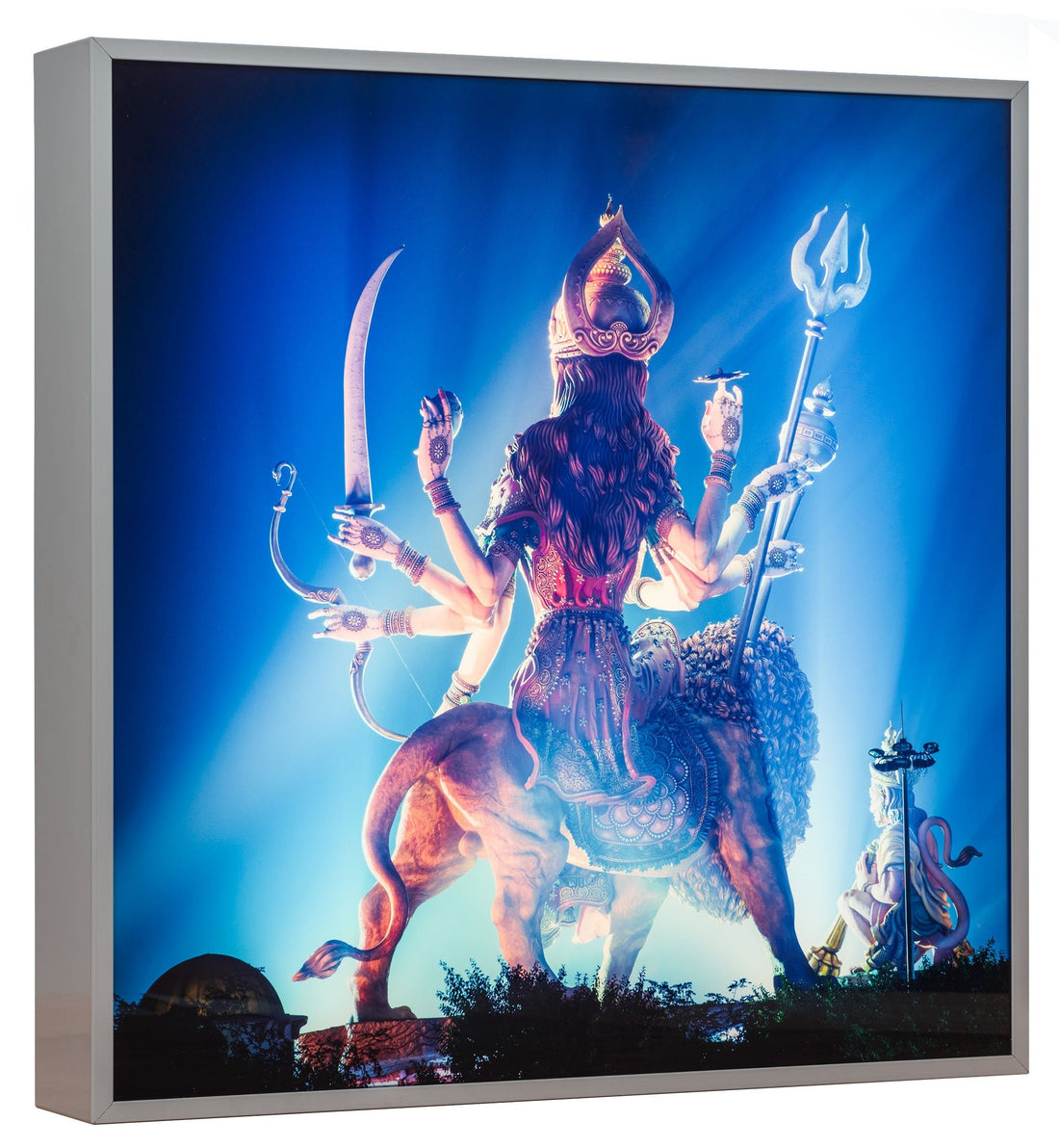 SPIRITUAL ARCHITECTURE DURGA AND HANUMAN, INDIA