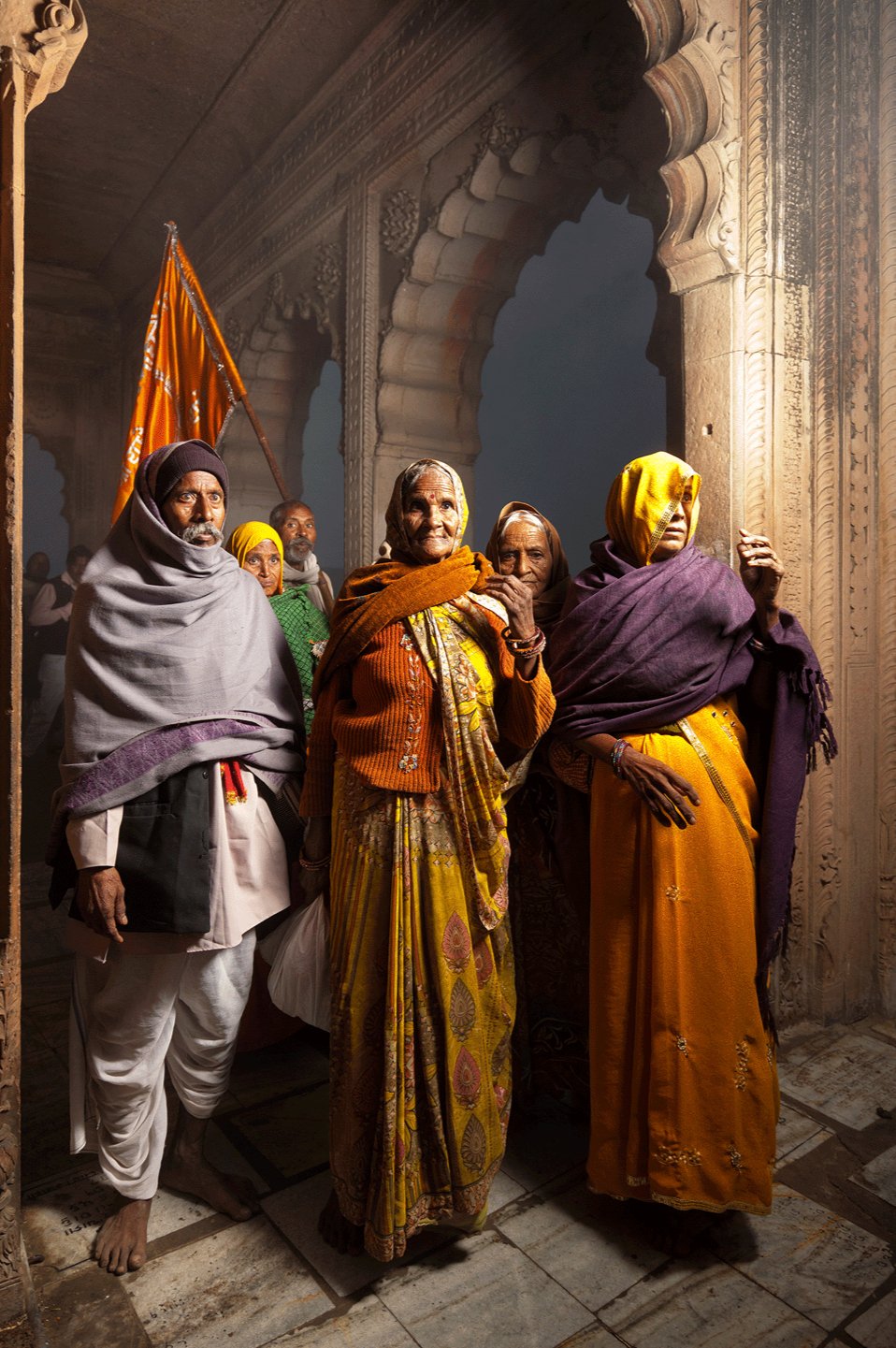 PILGRIM FAMILY, INDIA
