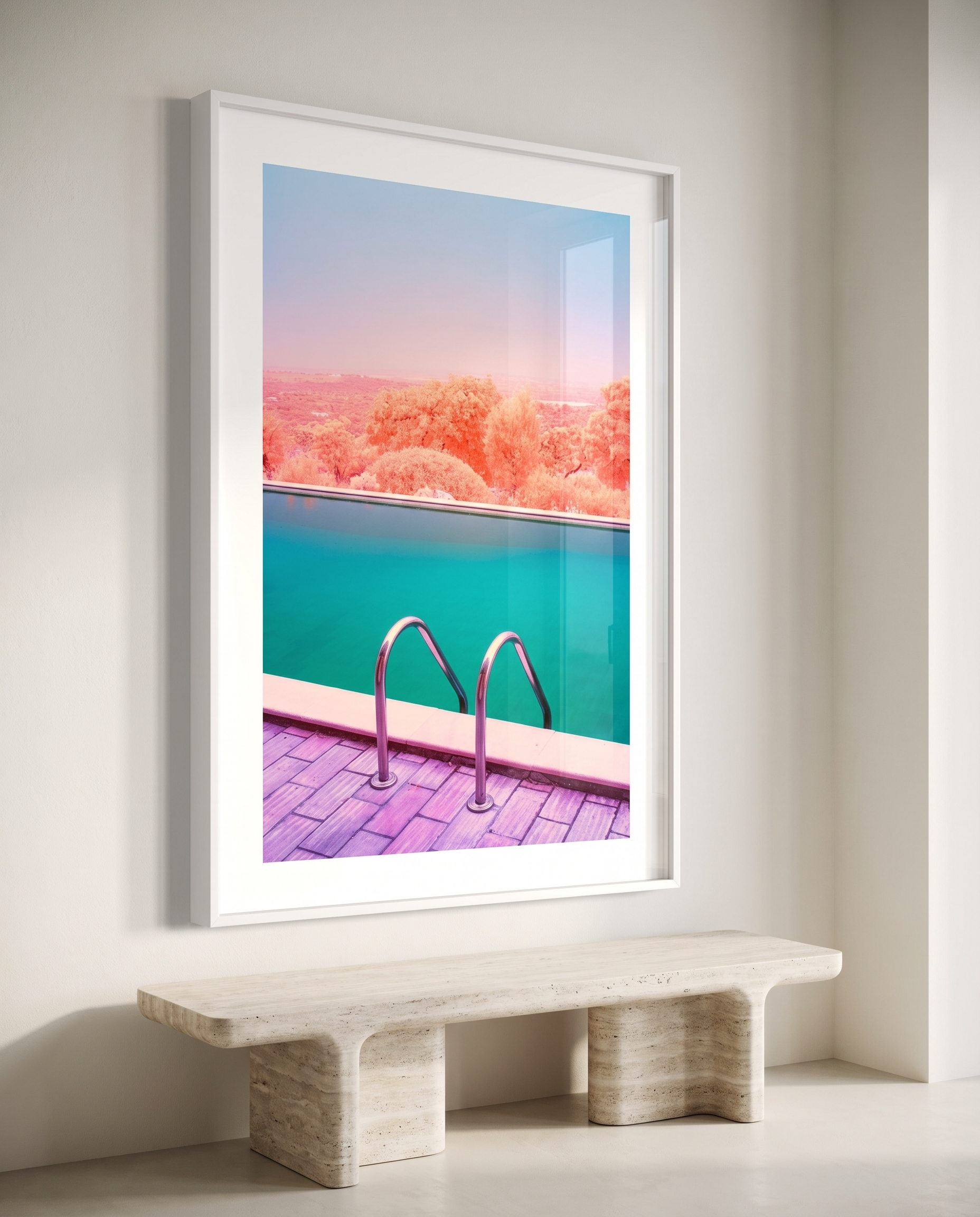 Limited photographic art by André Wagner in a gallery view