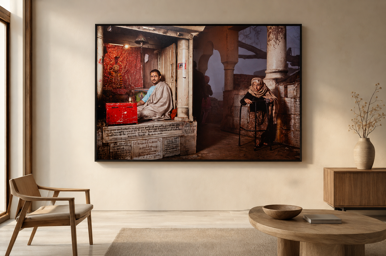 Example room presence for the Daily Visit of the Yamuna Temple series